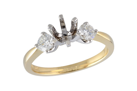 D006-03117: LDS SEMI DIA RING .40 TW