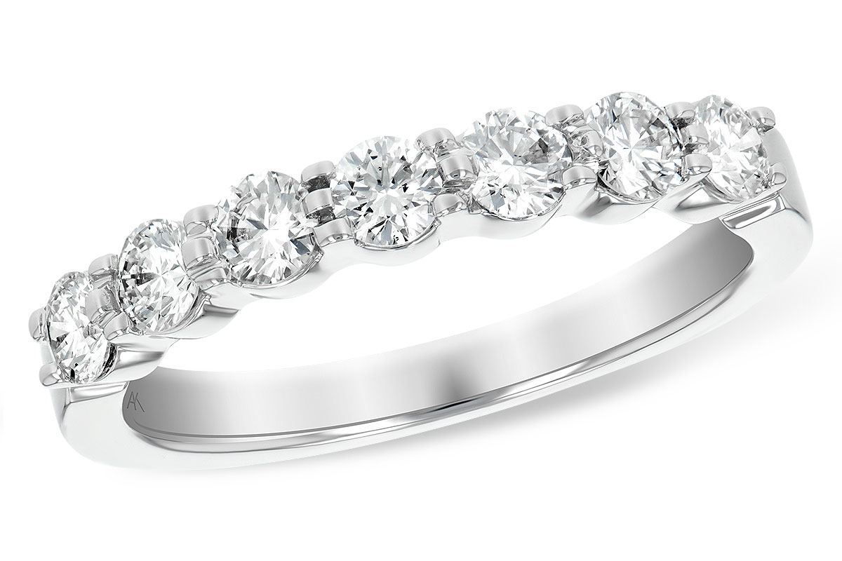 D093-33181: LDS DIA WED RG .75 TW (7 STONES)