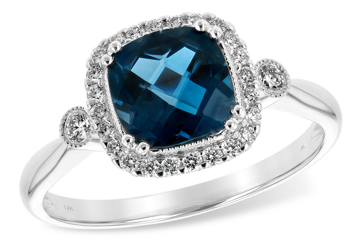 D189-64936: LDS RG 1.62 LONDON BLUE TOPAZ 1.78 TGW (7MM LBT)