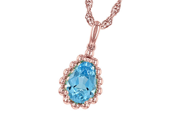 D189-67717: NECKLACE 1.55 CT BLUE TOPAZ