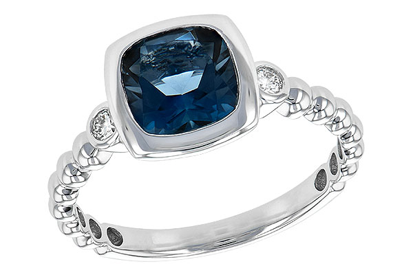 D189-71281: LDS RG 1.58 LONDON BLUE TOPAZ 1.66 TGW