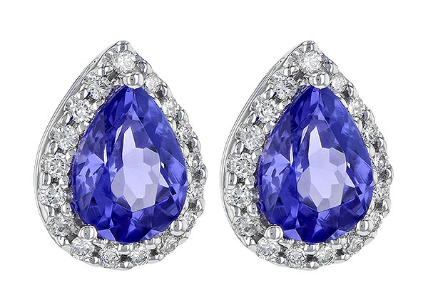 D190-60445: EARR 1.15 TW TANZANITE 1.32 TGW