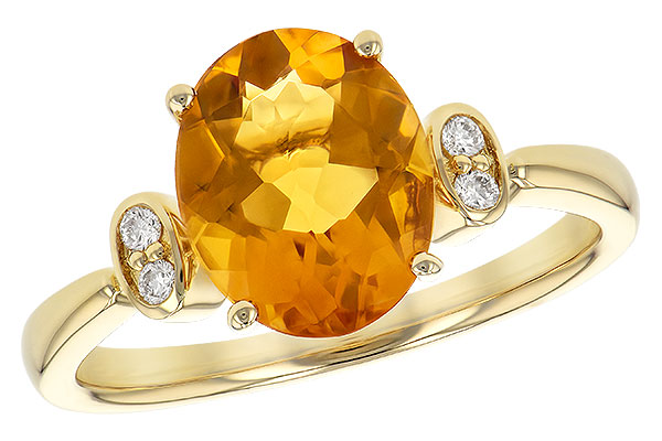 D190-62272: LDS RG 2.04 CITRINE 2.10 TGW (10x8MM CIT)