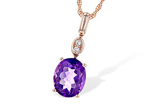 D190-63099: NECK 2.10 AMETHYST 2.13 TGW (10x8MM AMY)