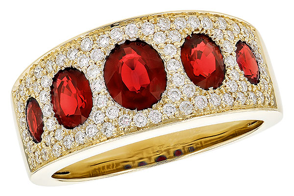 D273-31299: LDS WED RG 1.60 TW RUBY 2.00 TGW