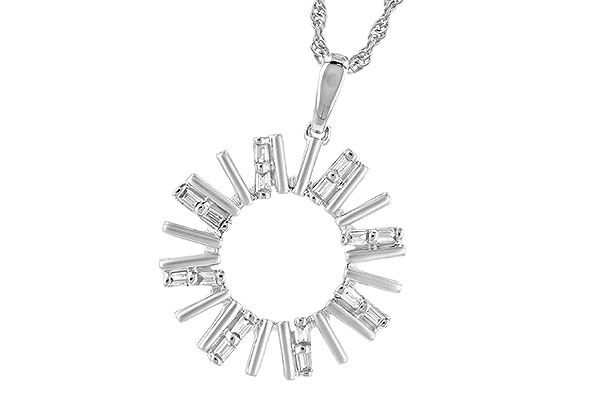 D273-32245: NECK .14 TW BAGUETTES