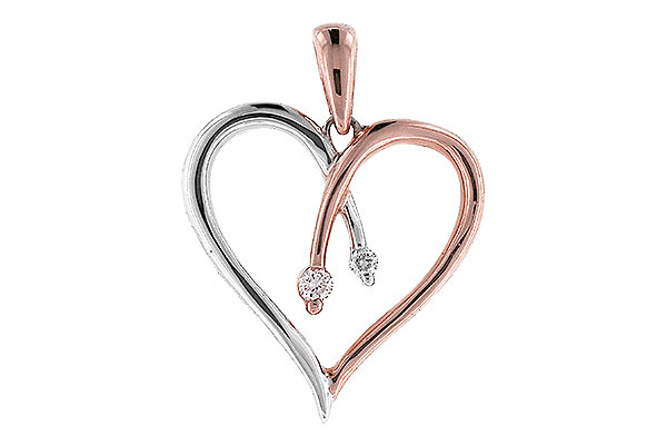 D273-32272: F006-94935 MADE IN PINK & WG .04 TW