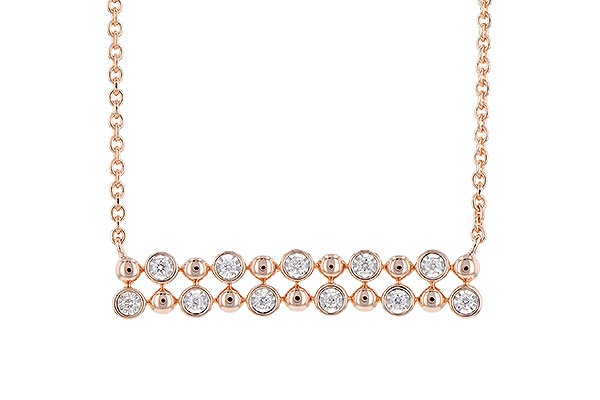 D273-34945: NECKLACE .12 TW