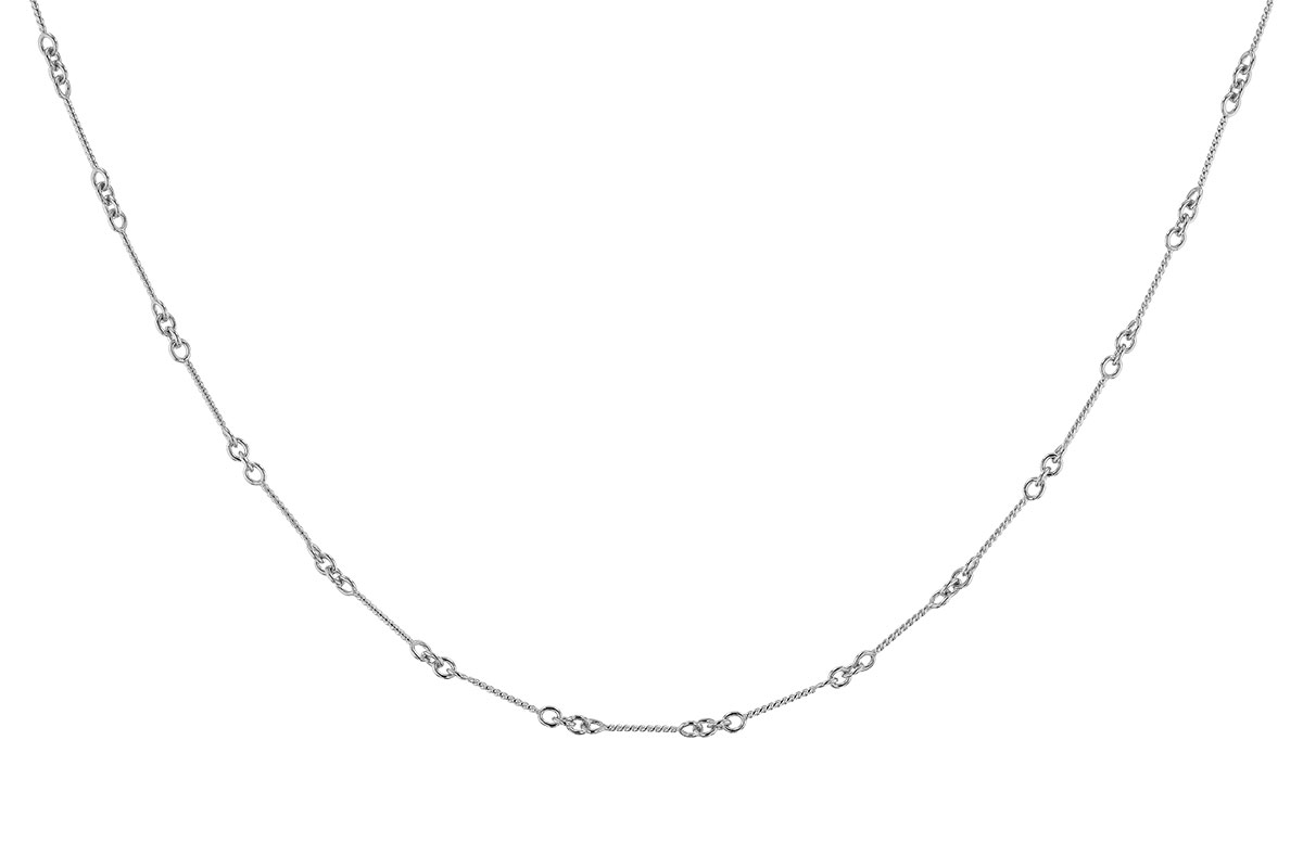 D275-09472: TWIST CHAIN (16IN, 0.8MM, 14KT, LOBSTER CLASP)