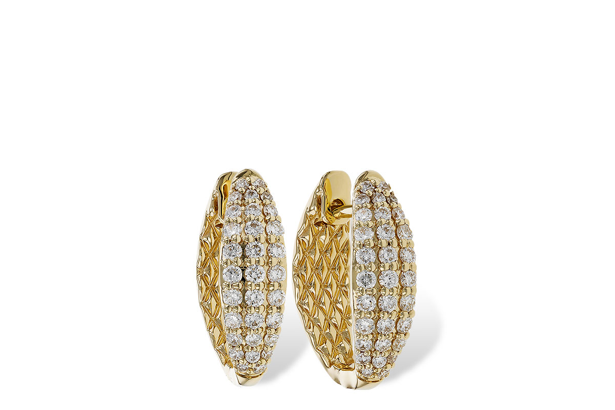 D275-13145: EARRINGS .50 TW
