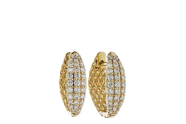 D275-13145: EARRINGS .50 TW
