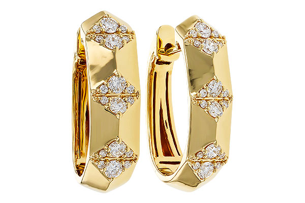 D275-15863: EARRINGS .50 TW