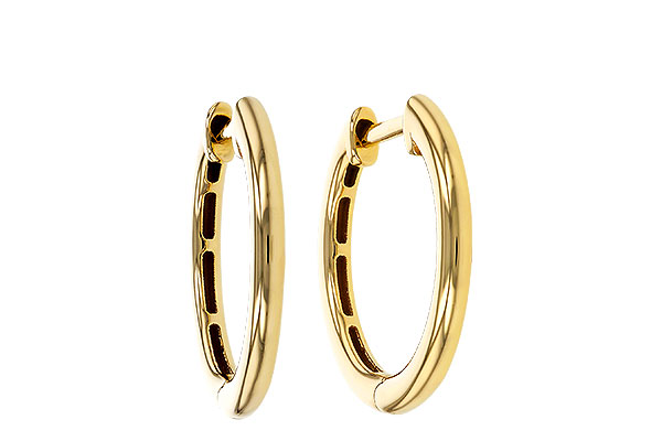 D275-16745: GOLD EARRINGS (16MM)