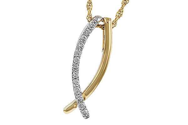 D275-16754: NECKLACE .25 TW