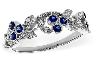 D275-17645: LDS WED RG .23 SAPPHIRE .29 TGW