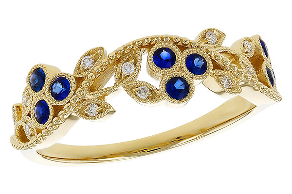 D275-17645: LDS WED RG .23 SAPPHIRE .29 TGW