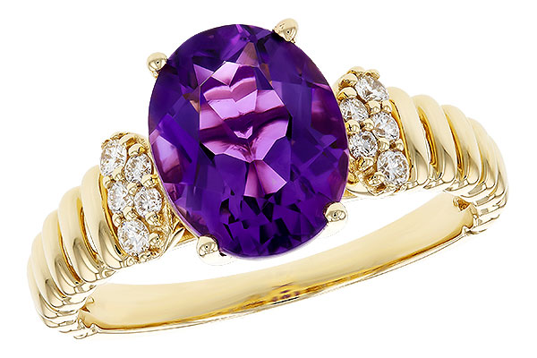 D276-00390: LDS RG 2.12 AMETHYST 2.26 TGW (10x8MM AMY)