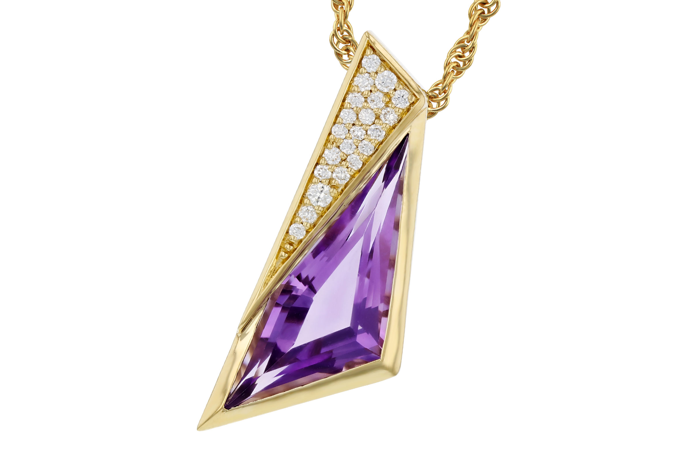 D276-02245: NECKLACE 2.24 AMETHYST 2.33 TGW
