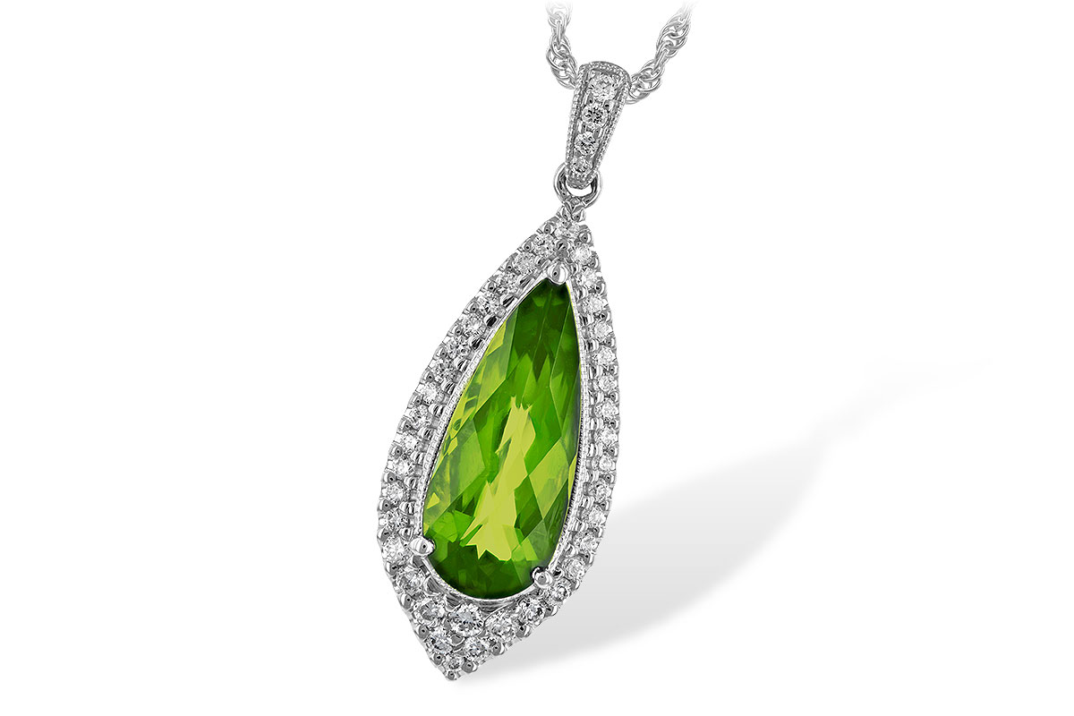 E189-66745: NECK 1.90 PERIDOT 2.15 TGW
