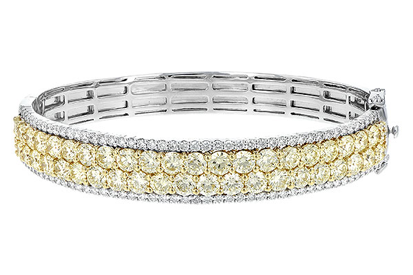 E189-66754: BANGLE 8.17 YELLOW DIA 9.64 TW