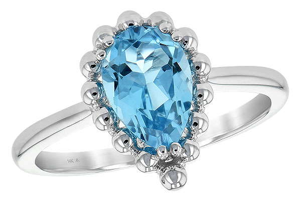 E189-67717: LDS RG BLUE TOPAZ 1.55 CT
