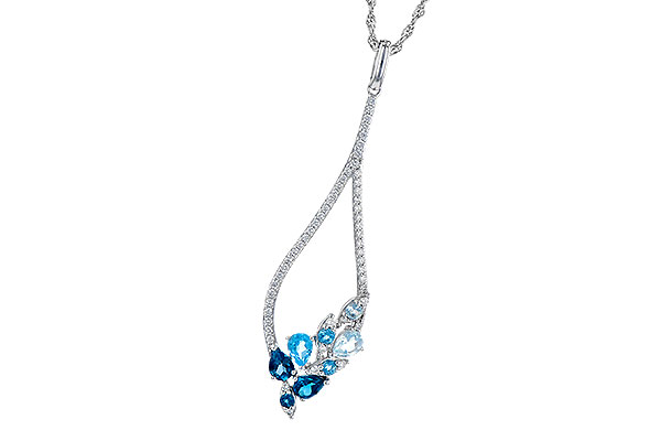E273-31317: NECK .82 BLUE TOPAZ 1.05 TGW