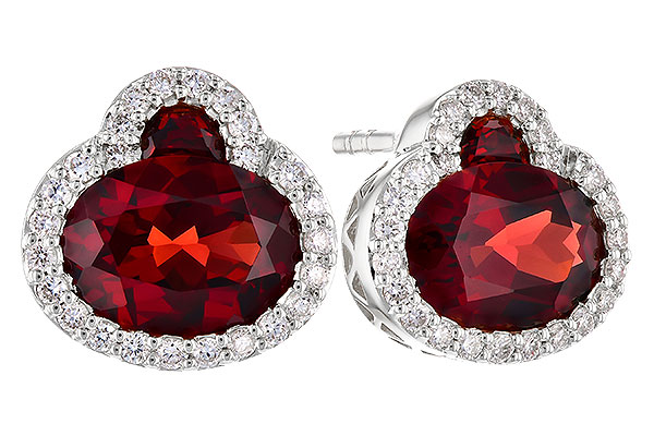 E273-34990: EARR 2.85 TW GARNET 3.06 TGW