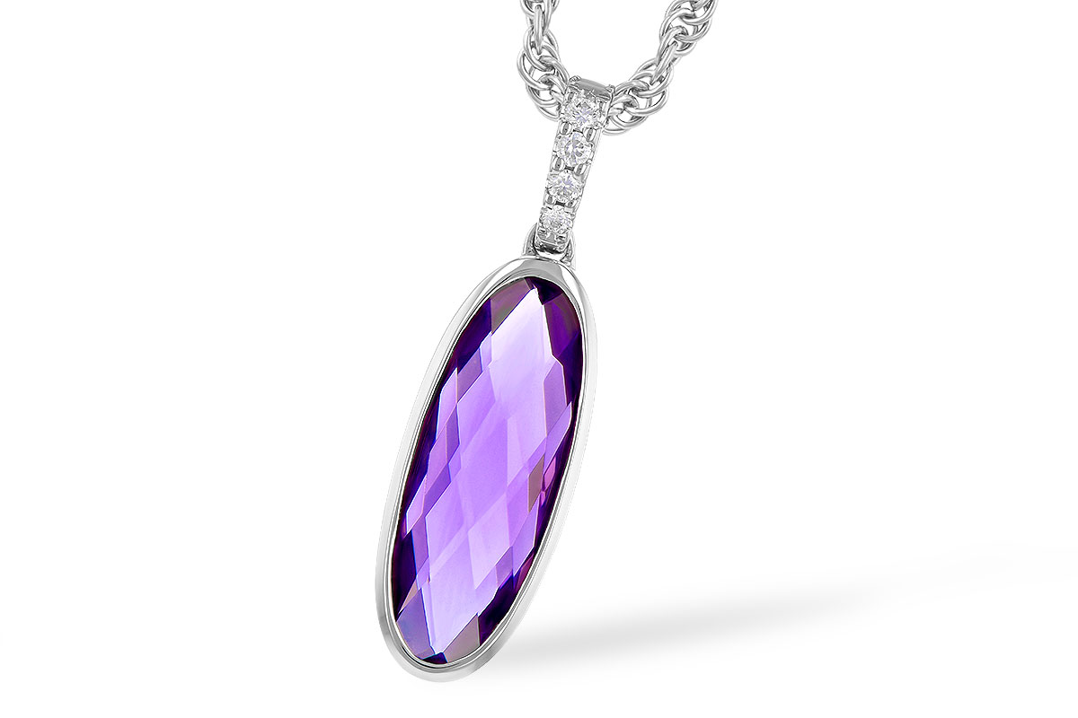 E273-35872: NECK 1.67 AMETHYST 1.70 TGW