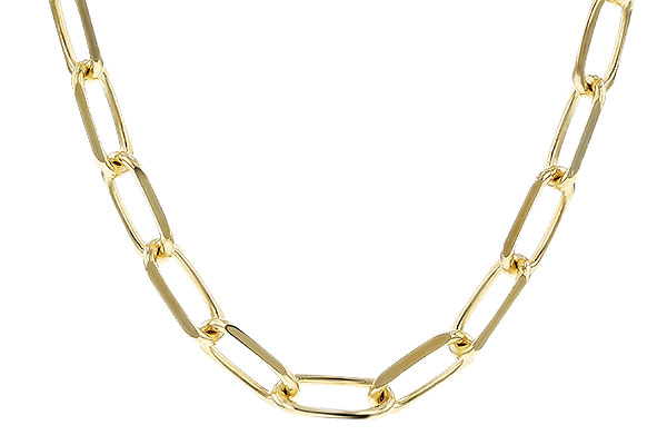 E274-24072: PAPERCLIP MD (20IN, 3.10MM, 14KT, LOBSTER CLASP)