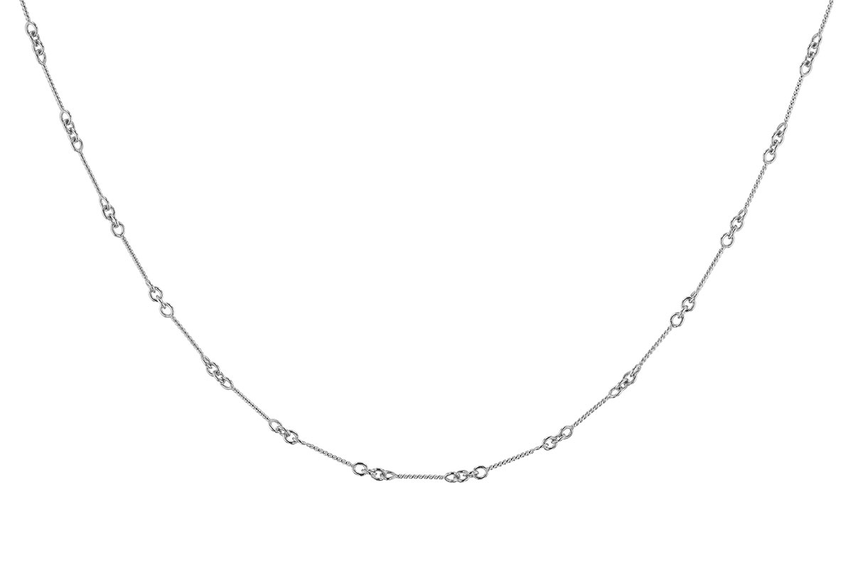 E274-24081: TWIST CHAIN (8IN, 0.8MM, 14KT, LOBSTER CLASP)