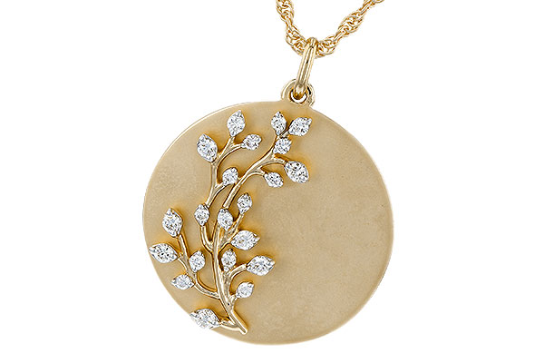 E275-09490: NECKLACE .24 TW