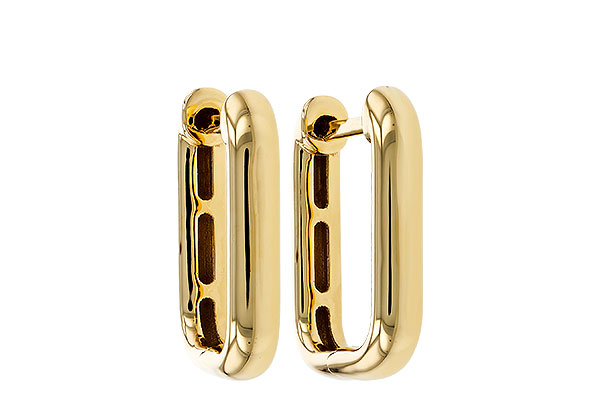 E275-15908: GOLD EARRINGS (15MM)