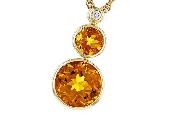 E276-00399: NECK 2.03 CITRINE 2.05 TGW (5MM / 8MM CIT)