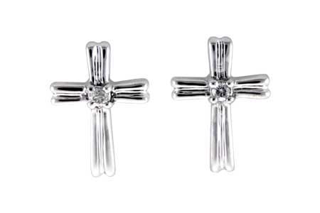 F000-62226: EARRINGS .03 TW