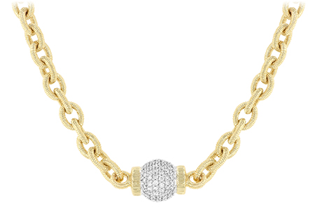 F184-25835: NECKLACE 1.27 TW (17.25 INCHES)