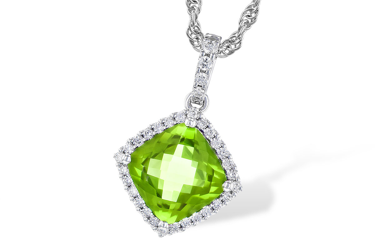 F184-25890: NECK 1.43 PERIDOT 1.54 TGW