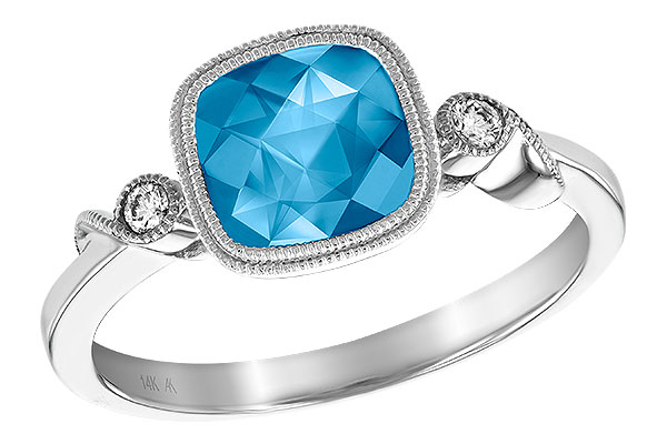 F186-97681: LDS RG 1.66 BLUE TOPAZ 1.71 TGW