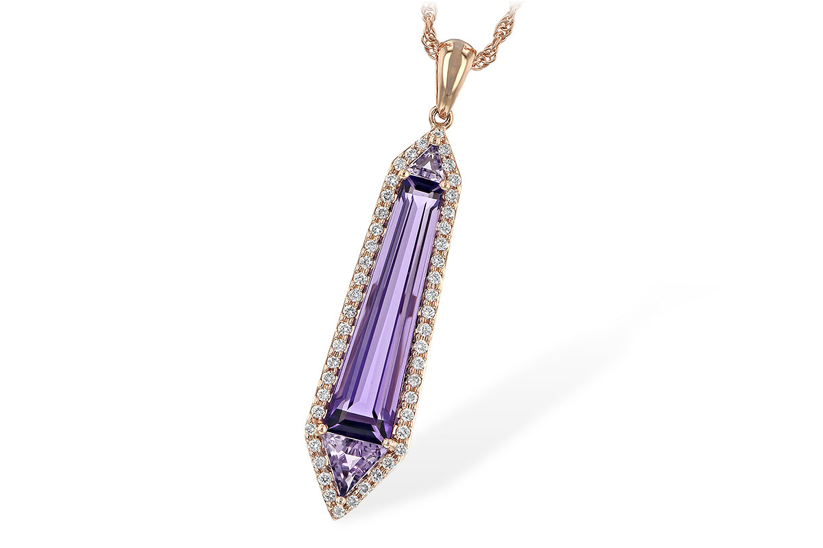 F189-64999: NECK 2.62 AMETHYST 2.85 TGW