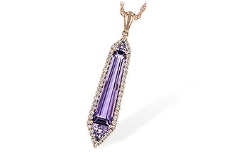 F189-64999: NECK 2.62 AMETHYST 2.85 TGW
