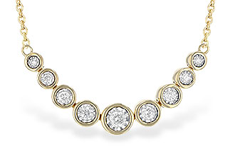 F190-59481: NECKLACE .25 TW