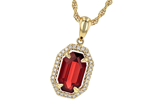 F190-60426: NECK 1.66 GARNET 1.75 TGW