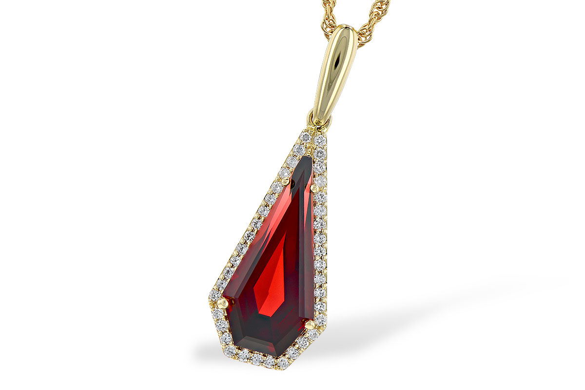 F273-29463: NECK 4.00 GARNET 4.17 TGW