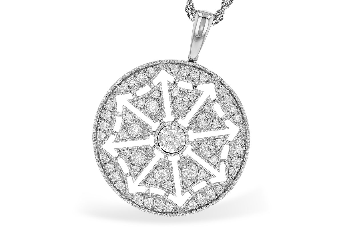 F274-18608: NECKLACE .38 TW