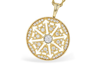 F274-18608: NECKLACE .38 TW