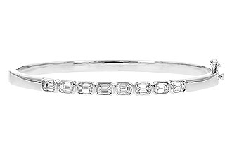 F274-21326: BANGLE 2.00 TW EMERALD CUTS