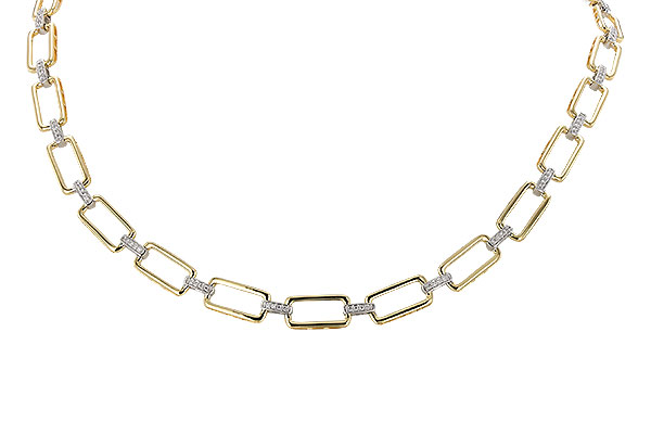 F274-24990: NECKLACE .50 TW (17")
