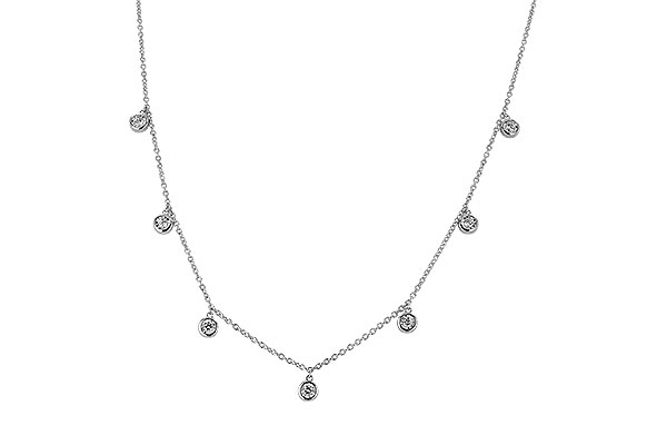 F274-25863: NECKLACE .32 TW (18")