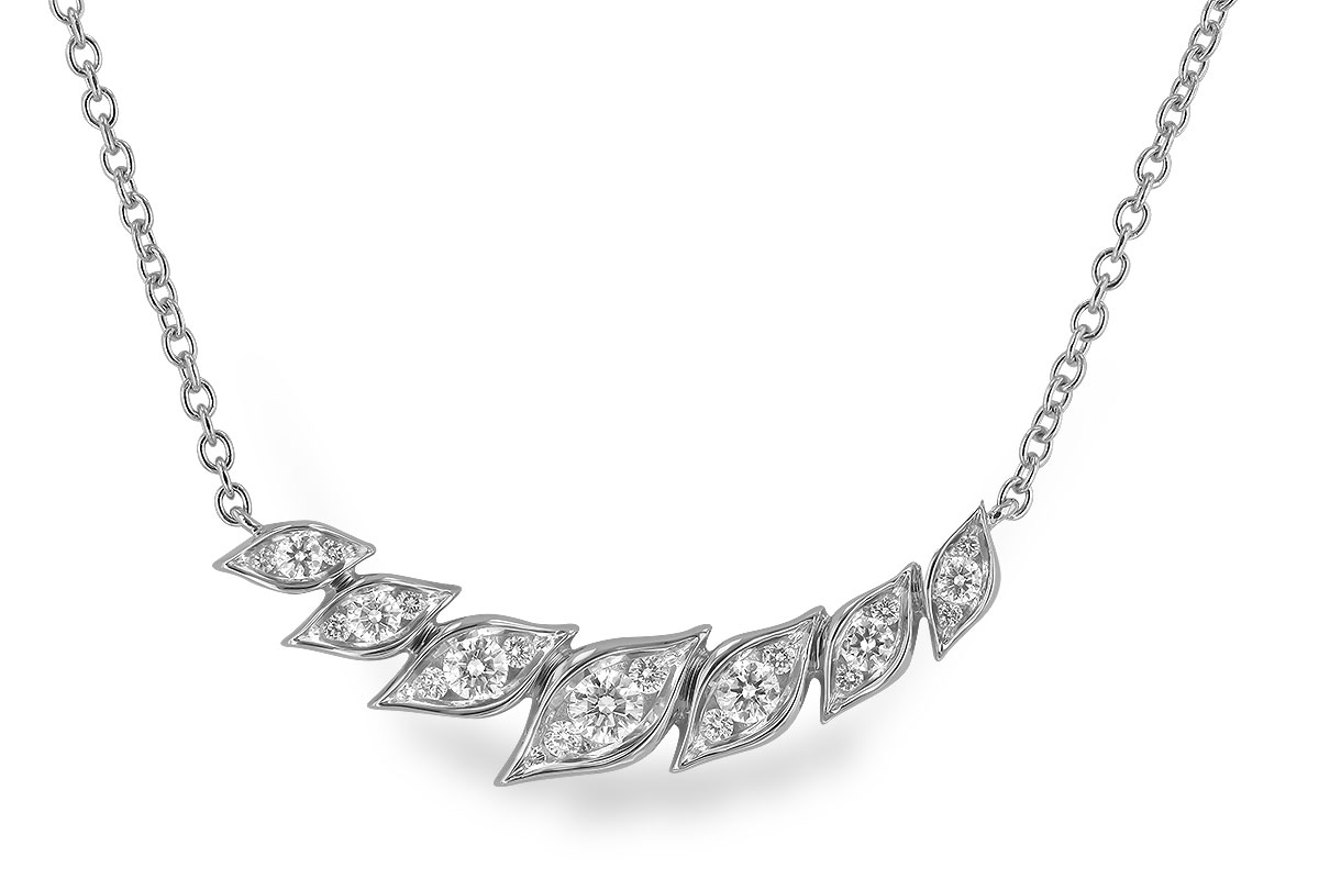 F275-09490: NECKLACE .36 TW
