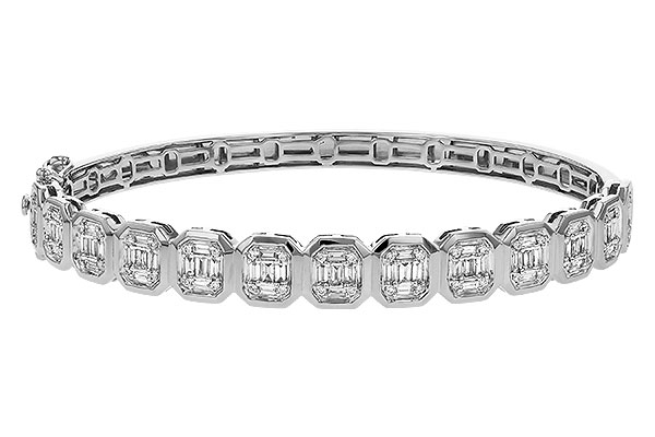 F275-09526: BANGLE .81 TW BAGUETTE 1.00 TW