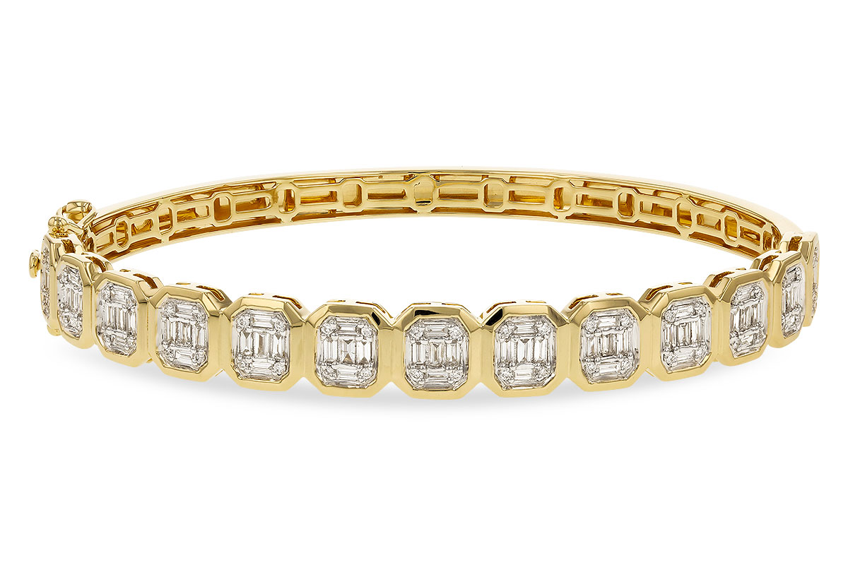 F275-09526: BANGLE .81 TW BAGUETTE 1.00 TW